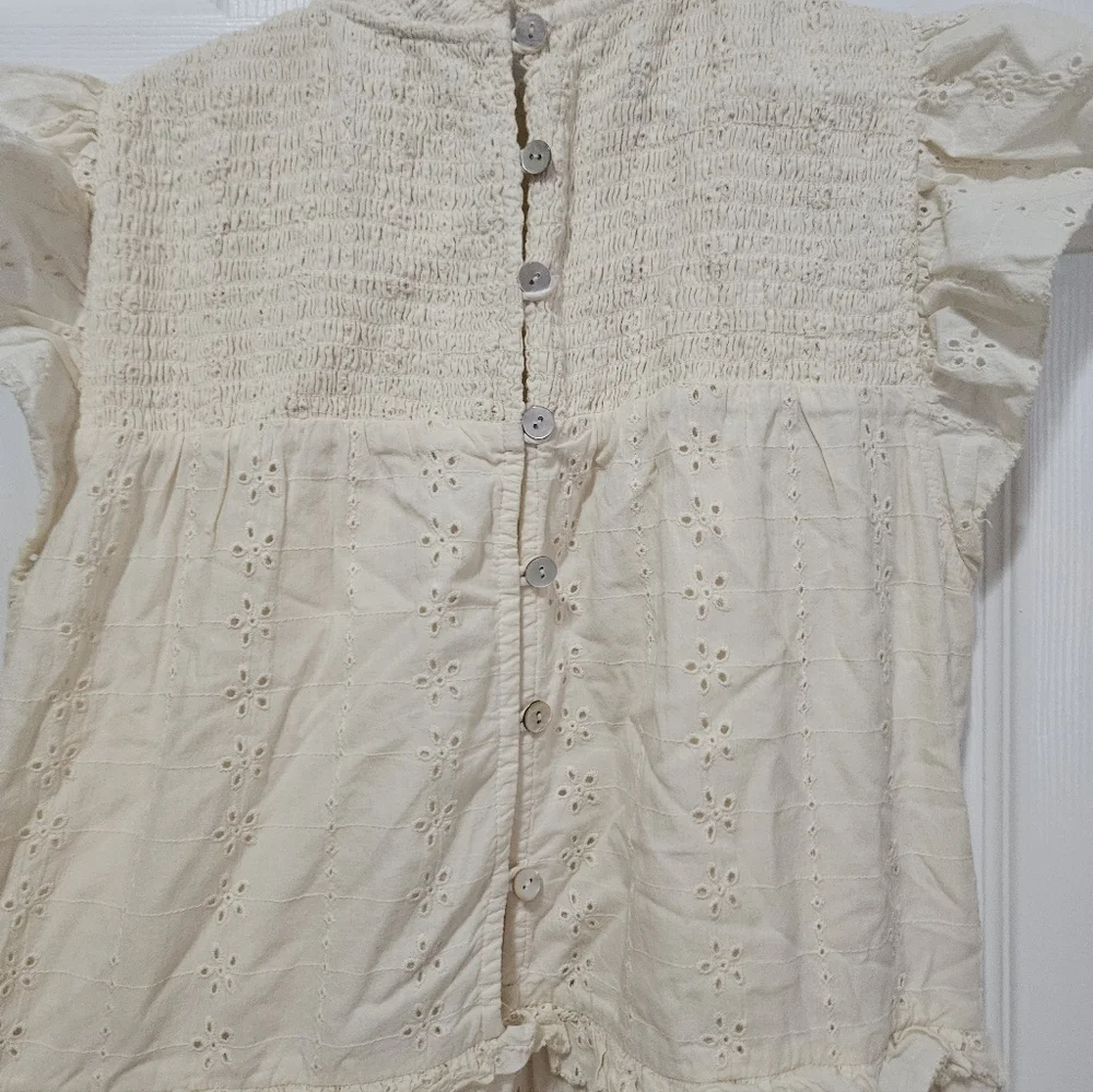 Cleobella Smocked Dress Midi S